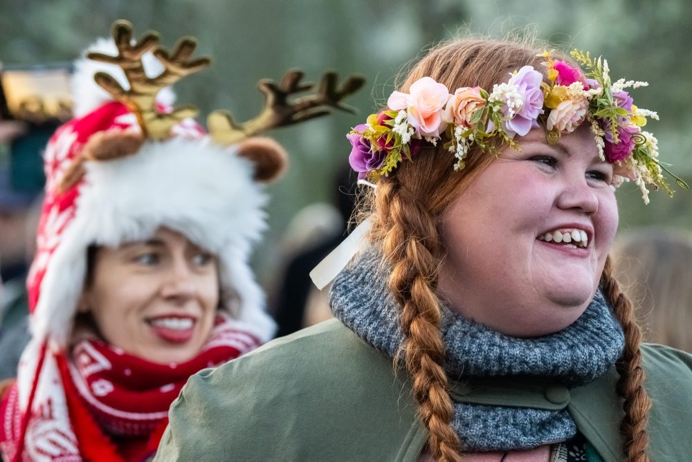 Oslavy zimného slnovratu v Británii 