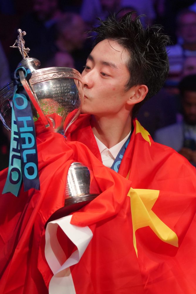 Snooker-MS: Wu zdolal vo finále Murphyho 18:17 a získal prvý titul