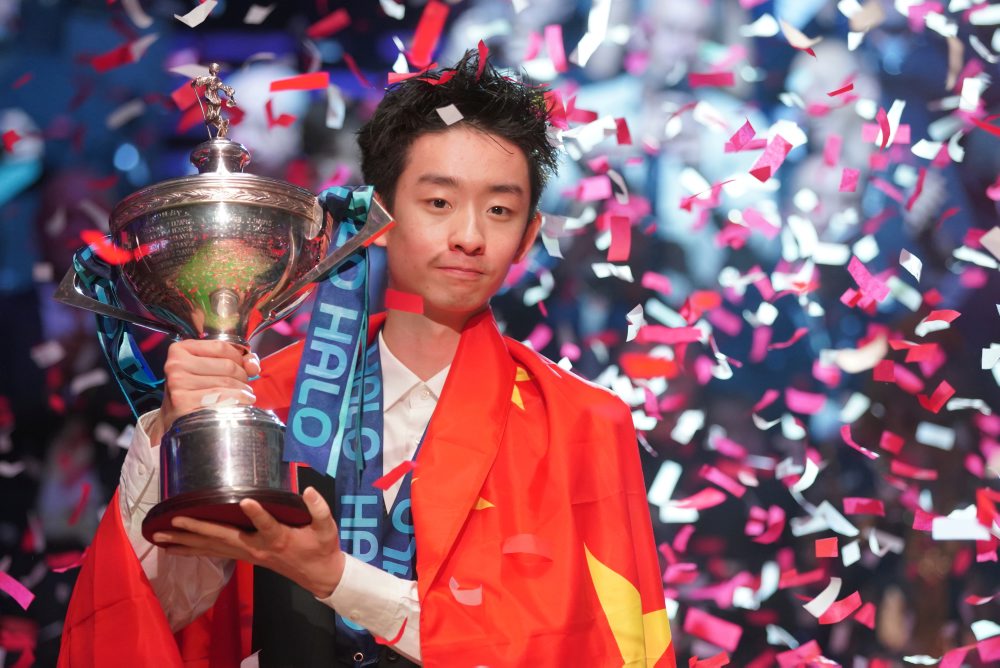Snooker-MS: Wu zdolal vo finále Murphyho 18:17 a získal prvý titul
