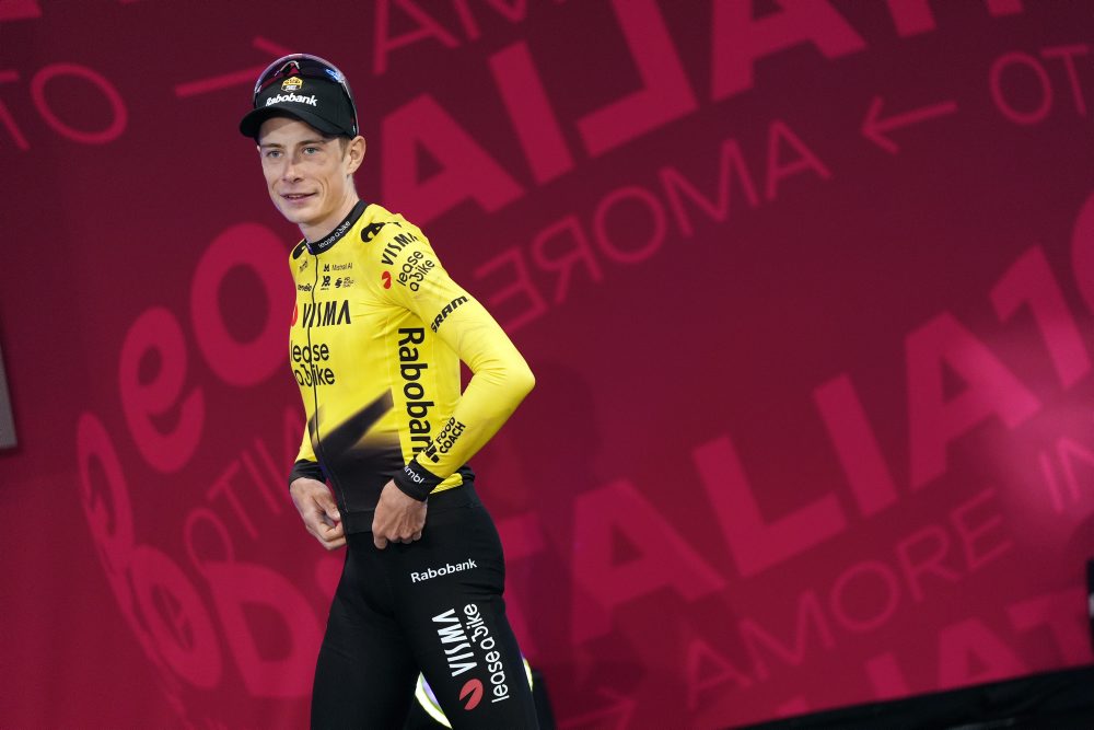 predstavenie tímov pred štartom Giro d'Italia v Bulharsku 