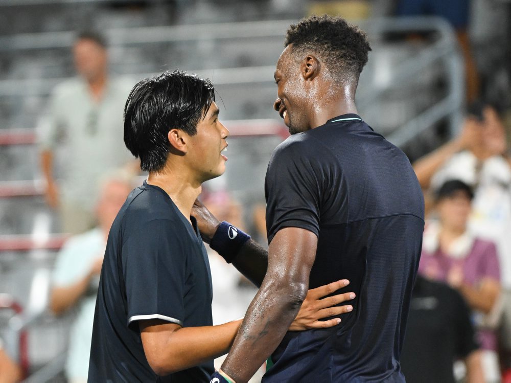 2. kolo mužskej dvojhry v Montreale: Gael Monfils - Learner Tien