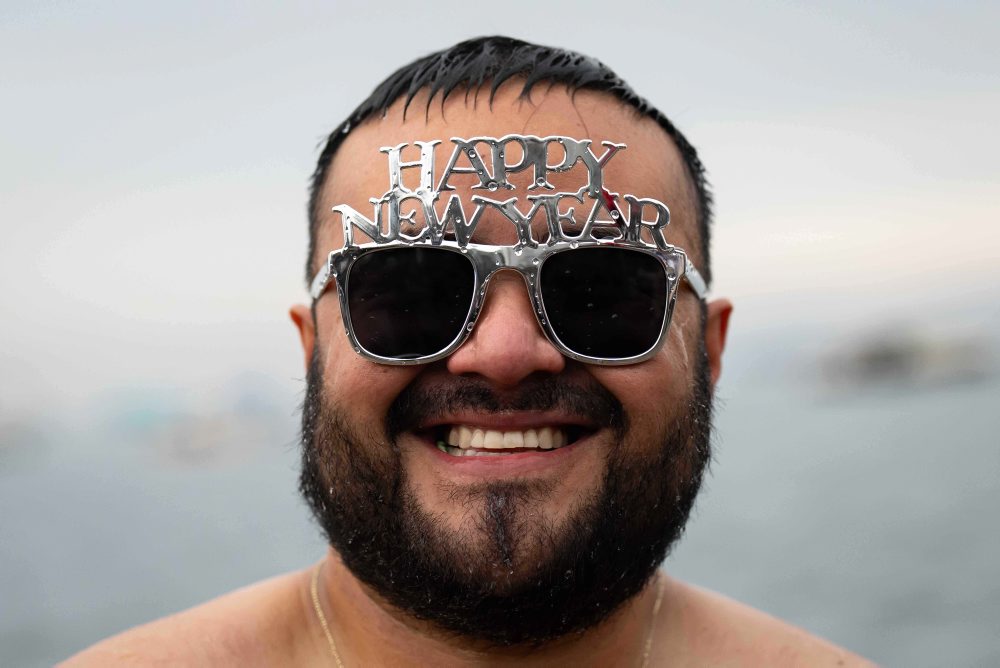 Novoročné otužovanie v Kanade