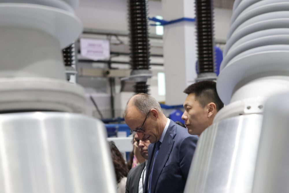 Nemecký kancelár Friedrich Merz v Číne 