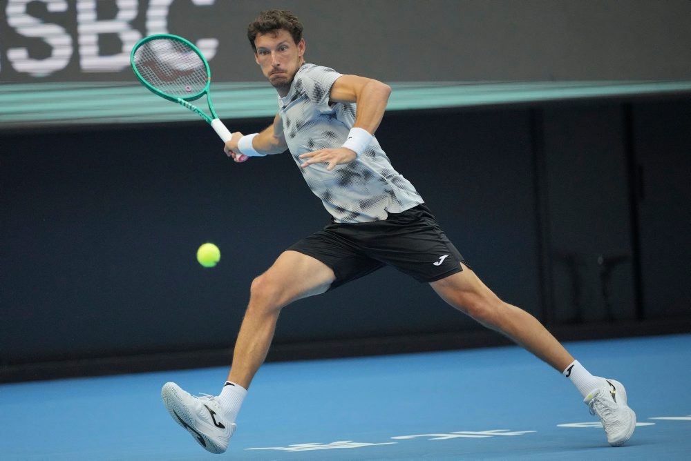 2. kolo mužskej dvojhry v Pekingu: Daniil Medvedev - Pablo Carreňo Busta