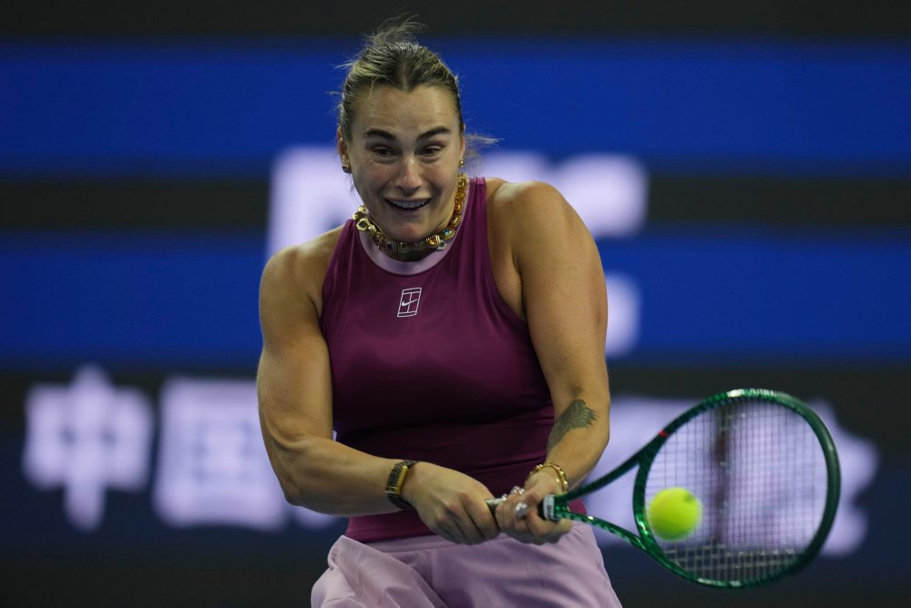 2. kolo turnaja WTA 1000 v Pekingu: Arina Sobolenková - Renata Zarazuová 