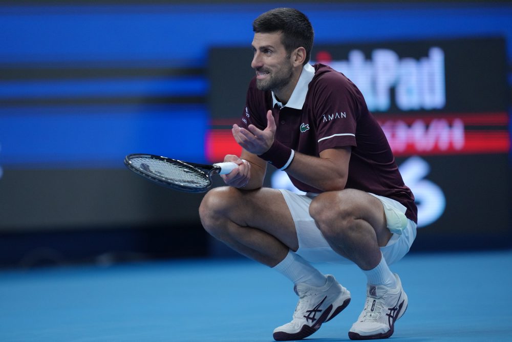 Semifinále mužskej dvojhry v Pekingu: Daniil Medvedev - Novak Djokovič 
