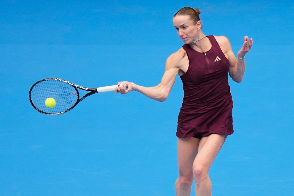 Štvrťfinále ženskej dvojhry v Pekingu: Elina Svitolinová - Čeng Čchin-wen