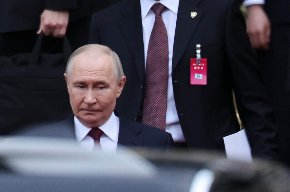 Ruský prezident Vladimir Putin v Číne