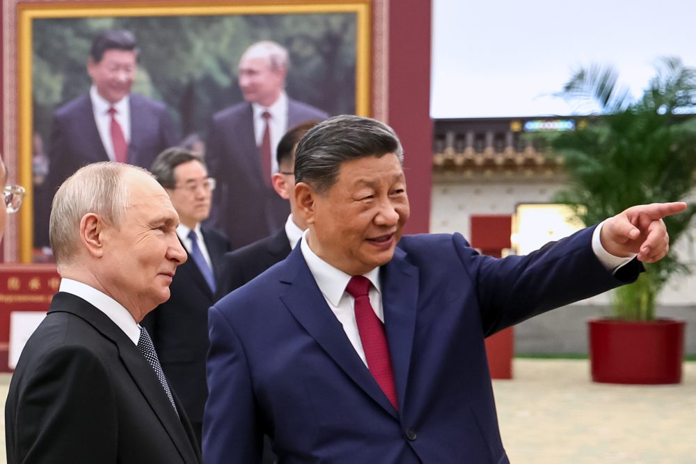 Putin v Číne
