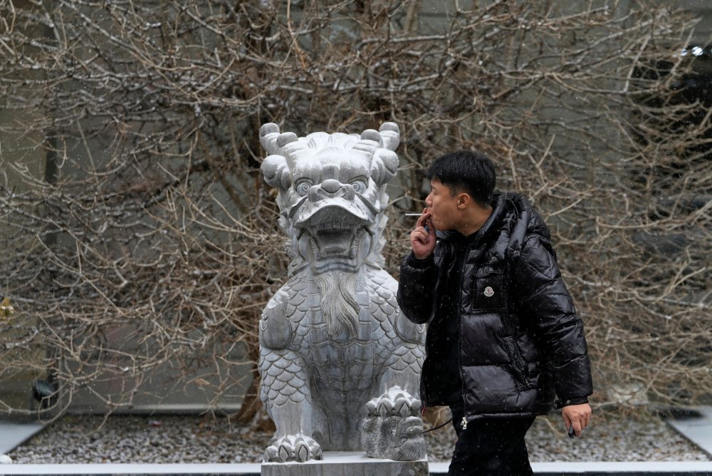 Prvý tohotoročný sneh v Číne