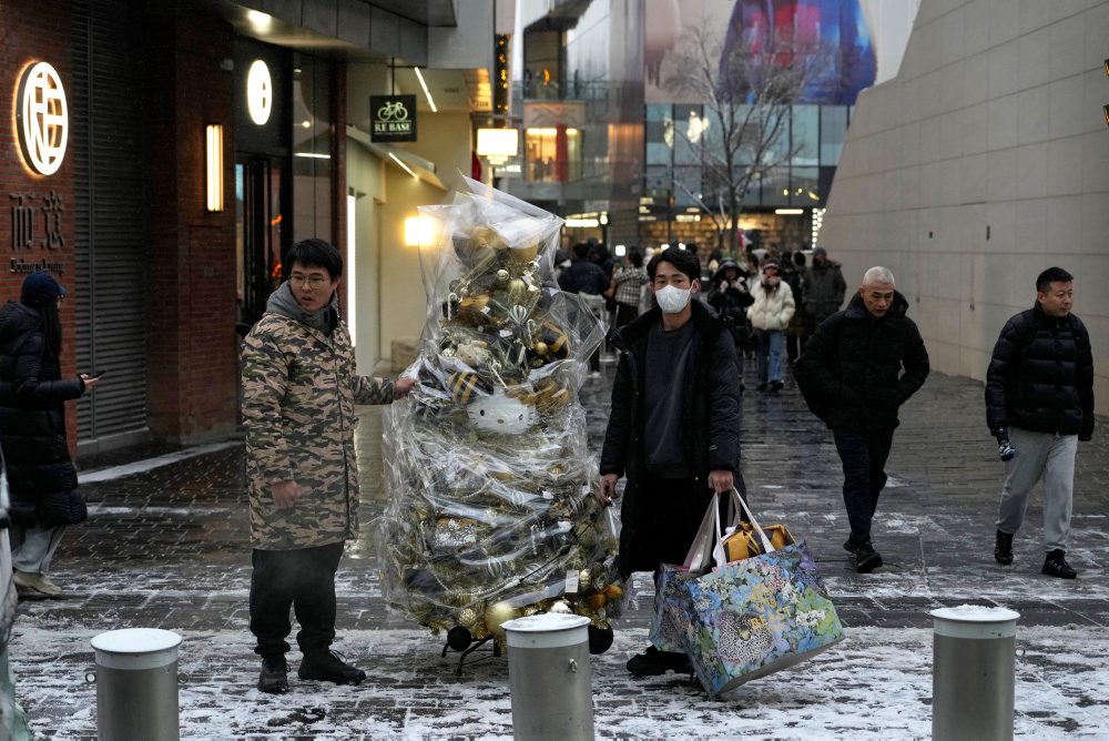 Prvý tohotoročný sneh v Číne