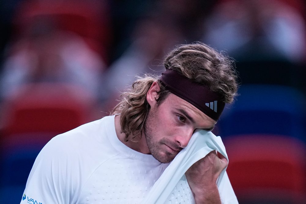 Osemfinále dvojhry na turnaji ATP Masters 1000: Daniil Medvedev - Stefanos Tsitsipas