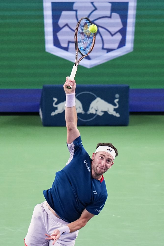 Štvrťfinále dvojhry na turnaji ATP Masters 1000: Rafael Jodar - Casper Ruud 