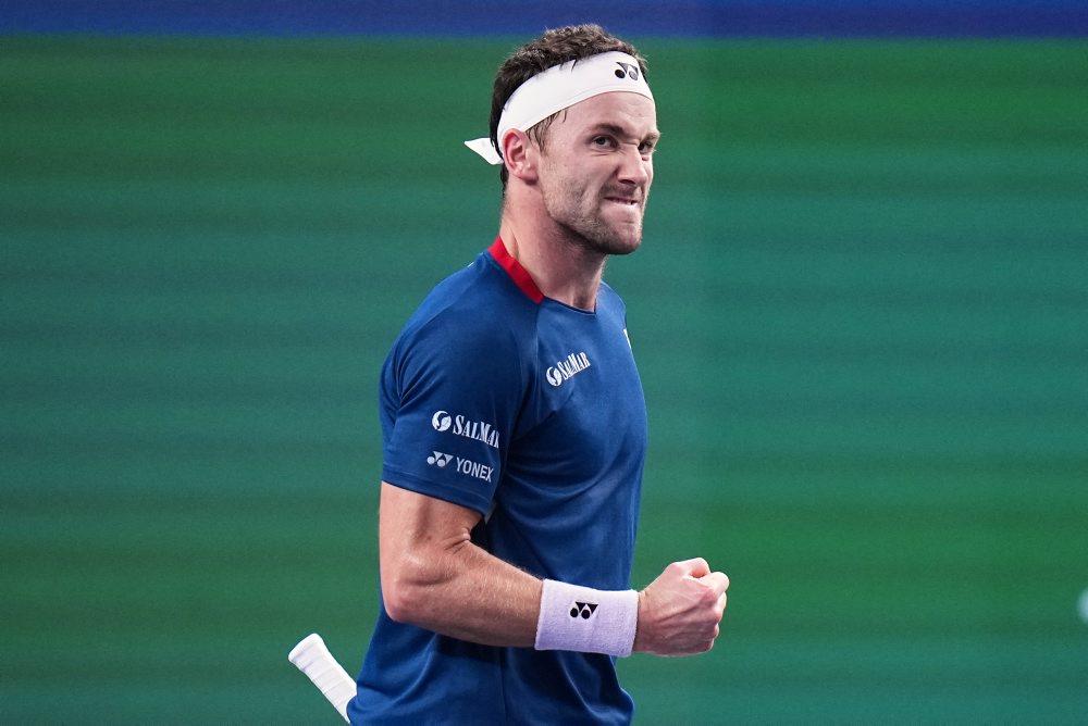 Štvrťfinále dvojhry na turnaji ATP Masters 1000: Rafael Jodar - Casper Ruud 
