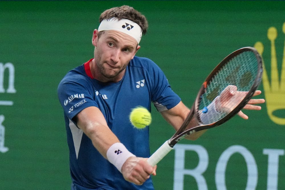 Štvrťfinále dvojhry na turnaji ATP Masters 1000: Rafael Jodar - Casper Ruud 