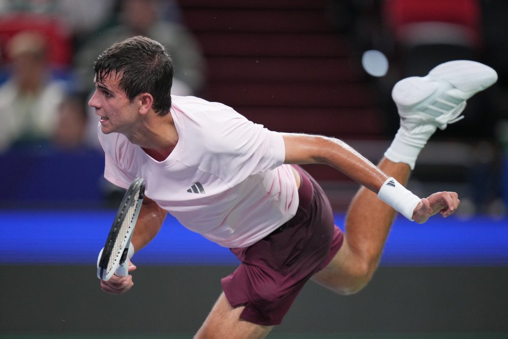 Semifinále dvojhry mužov v Šanghaji: Rafael Jodar - Daniil Medvedev