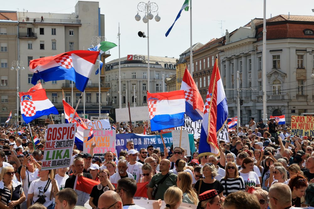 Chorvátsko: Tisíce protestujúcich žiadalo odstránenie skládky toxického odpadu