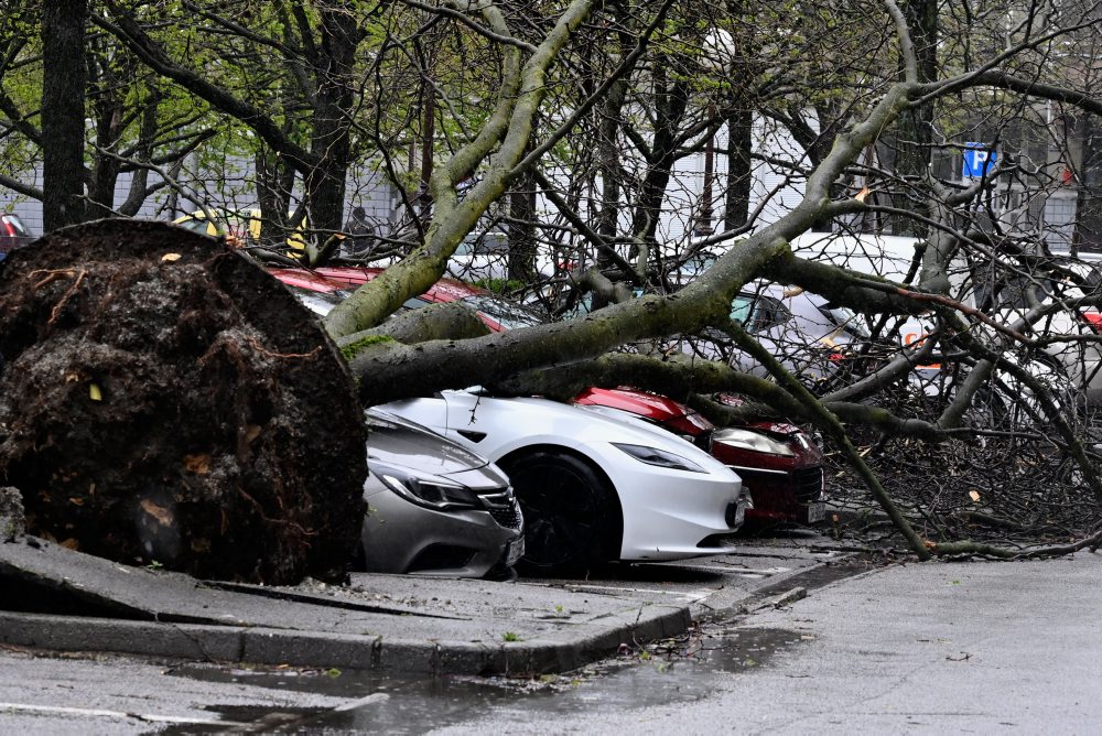 Silný vietor v Chorvátsku
