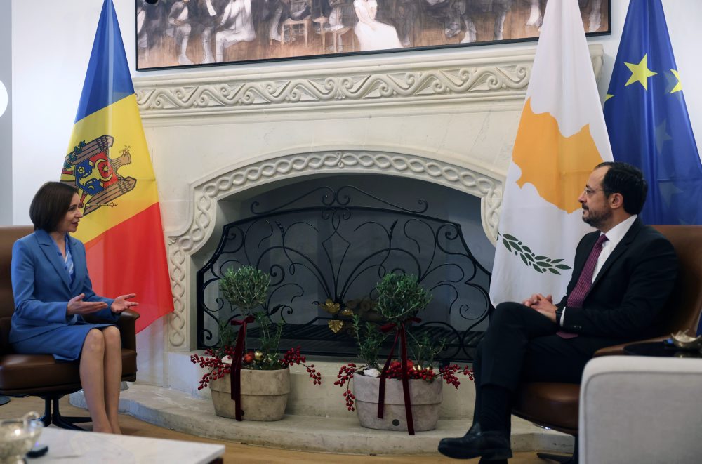 Moldavská prezidentka sa stretla s jej cyperským náprotivkom