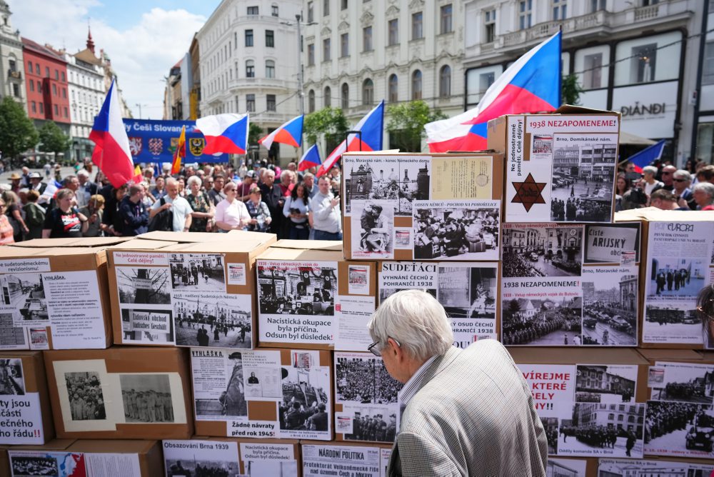 Zjazd Sudetonemeckého krajanského združenia v Brne 