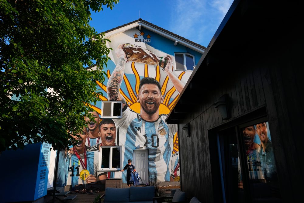 Fanúšik Argentíny v českej dedine Bukovka