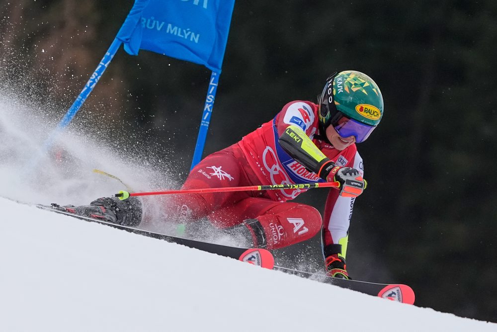 1. kolo obrovského slalomu žien