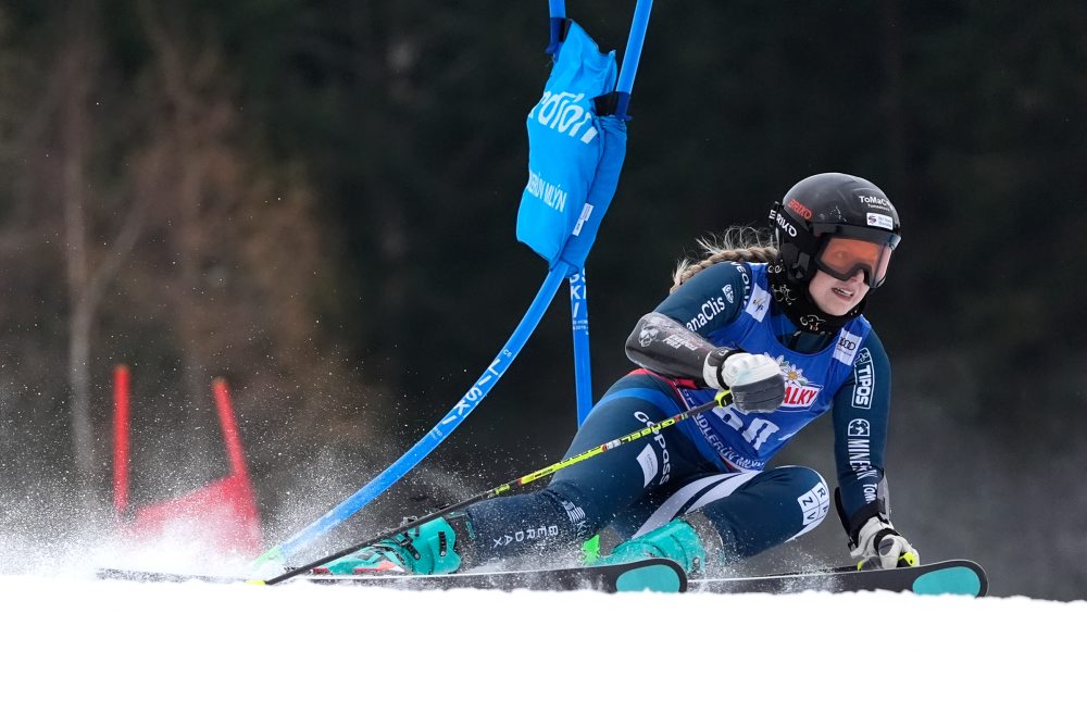 1. kolo obrovského slalomu žien