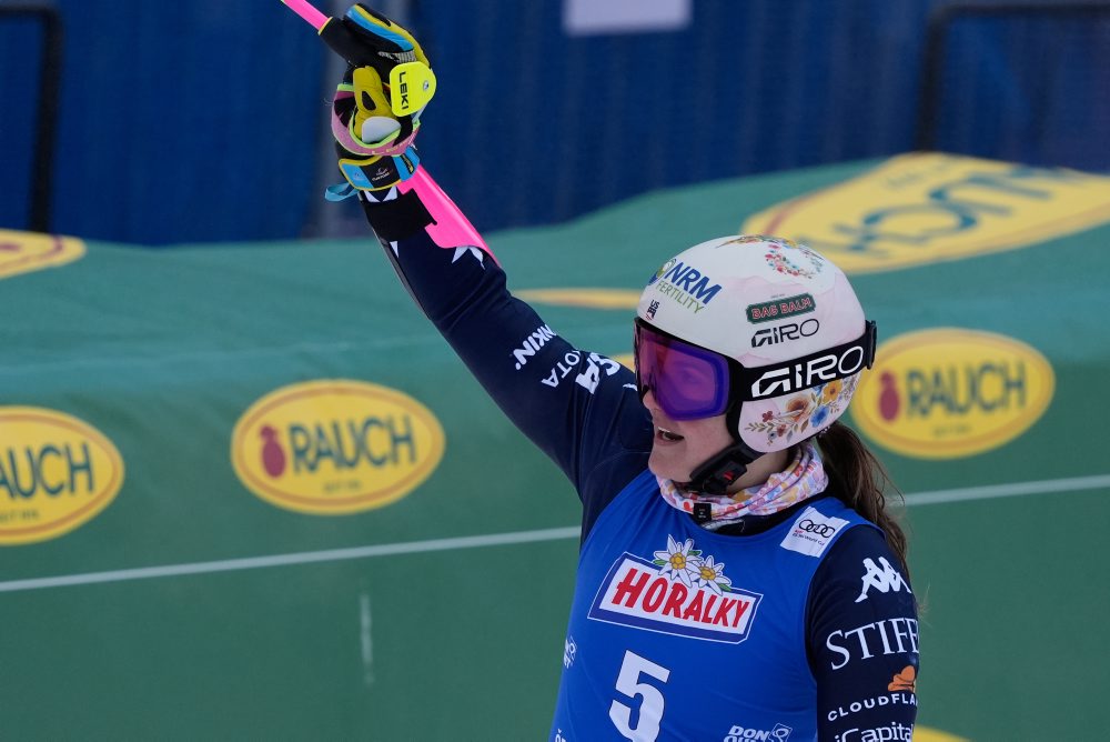 2. kolo obrovského slalomu žien