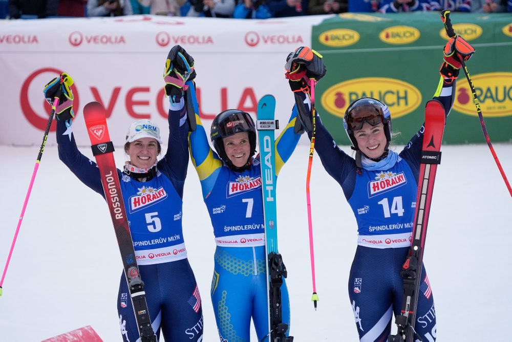 2. kolo obrovského slalomu žien