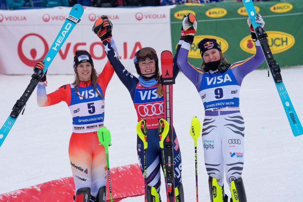 2. kolo slalomu žien