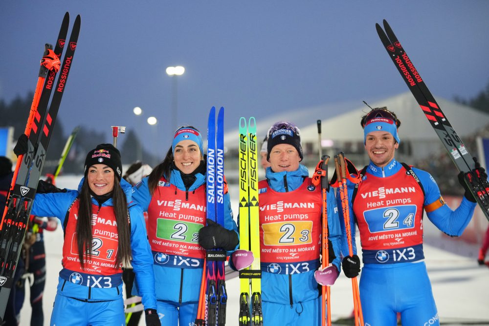 Miešaná štafeta na SP v biatlone