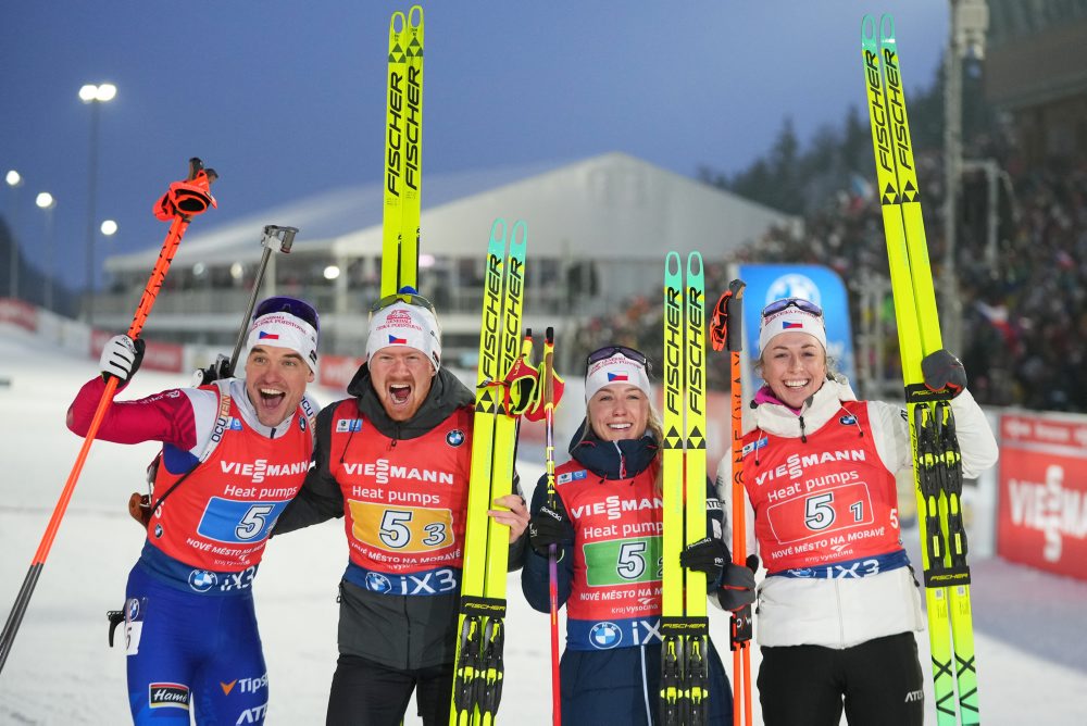 Miešaná štafeta na SP v biatlone