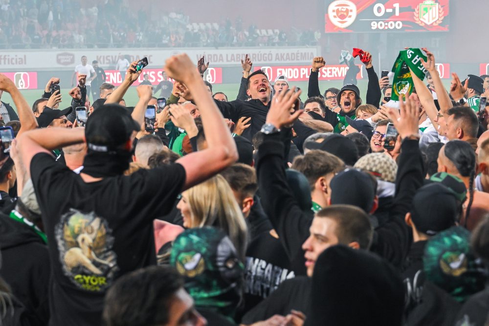 Borbély získal s Győrom titul v maďarskej lige