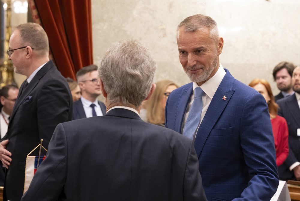 Summit predsedov parlamentov krajín Vyšehradskej skupiny (V4) v Budapešti 