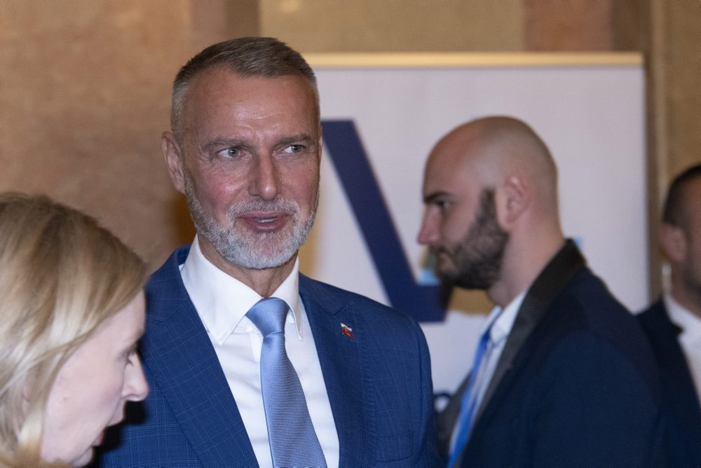 Summit predsedov parlamentov krajín Vyšehradskej skupiny (V4) v Budapešti 