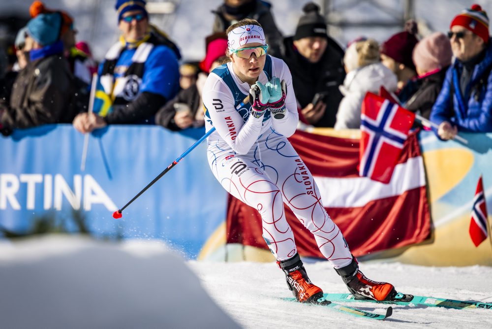 Slovenka Mária Danielová v šprinte v bežeckom lyžovaní 