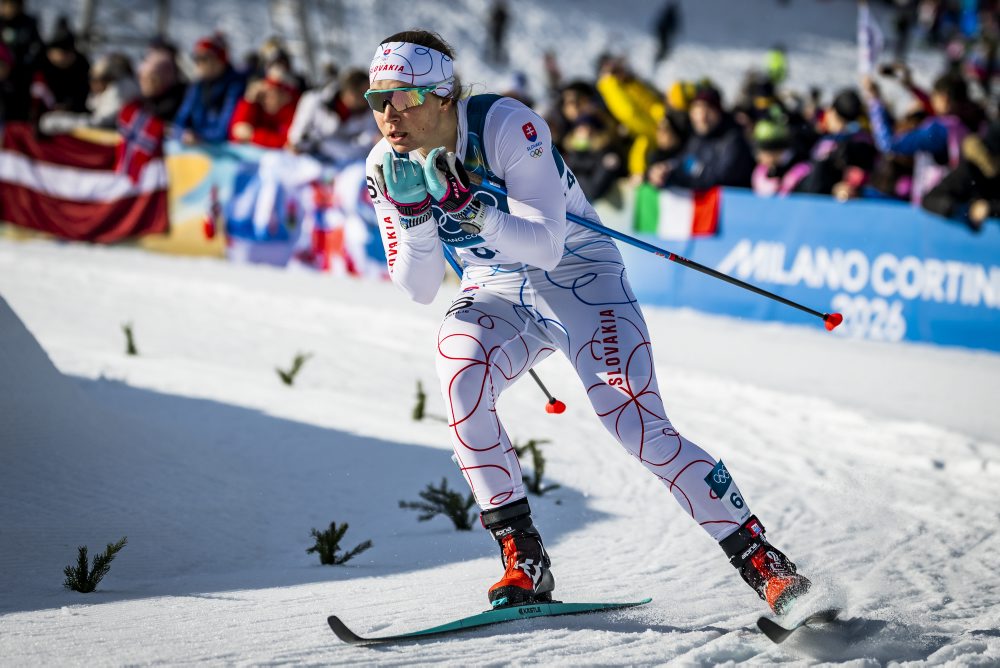 Slovenka Mária Danielová v šprinte v bežeckom lyžovaní 