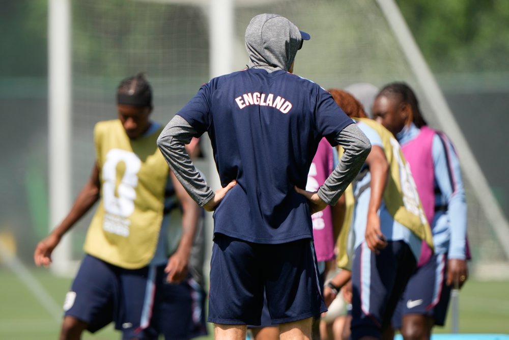 MS vo futbale v USA: Tréning Anglicka pred zápaom o bronz proti Francúzsku 
