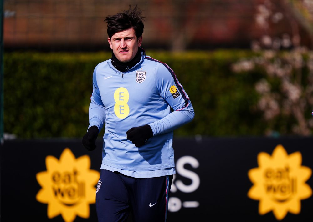 Tréning anglického tímu pred priateľským zápasom s Japonskom