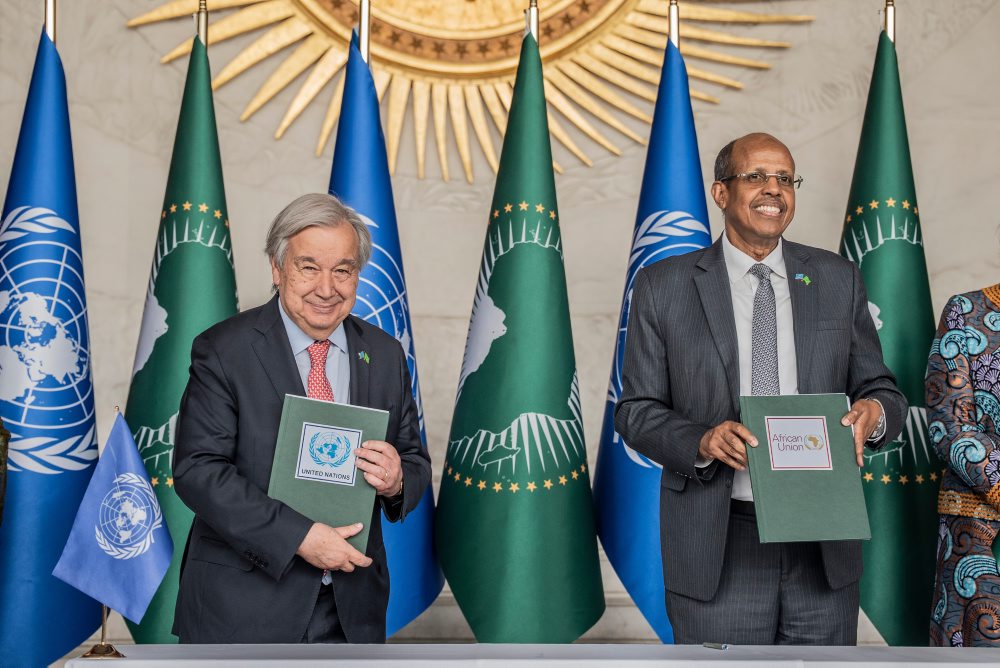 Generálny tajomník OSN António Guterres v Etiópii