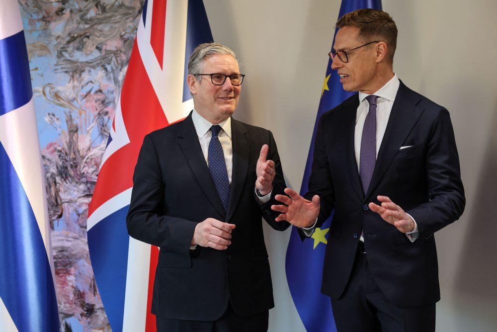 Účastníci summitu hláv štátov mnohonárodných Spoločných expedičných síl v Helsinkách