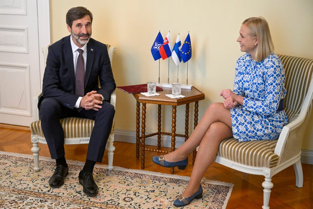 Juraj Blanár pricestoval na návštevu Fínska, stretol sa so šéfkou diplomacie Valtonenovou