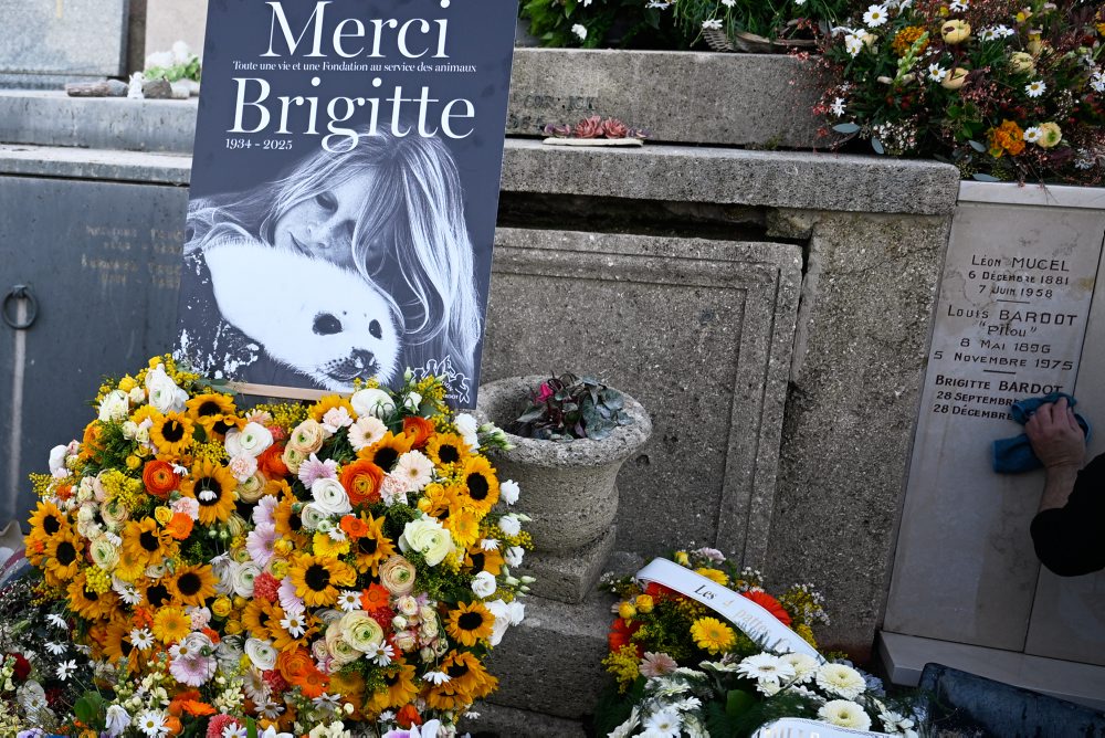 Pohreb francúzskej herečky a speváčky herečku Brigitte Bardotovej 