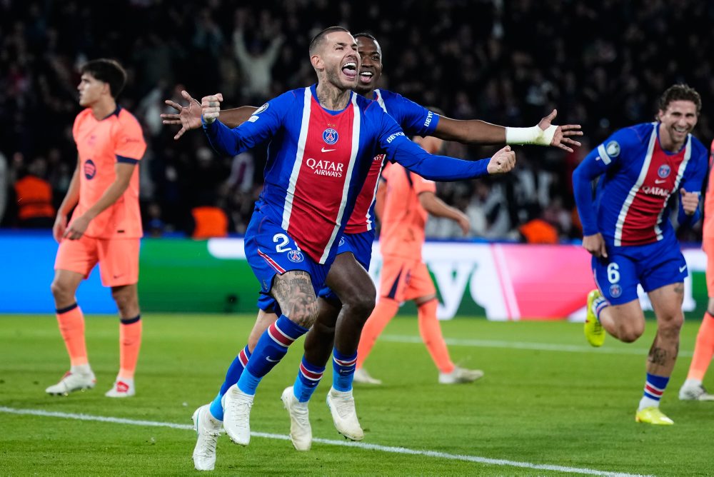 Liga majstrov vo futbale: Paríž Saint-Germain - FC Barcelona