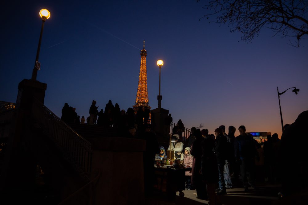 Denný život v Paríží 