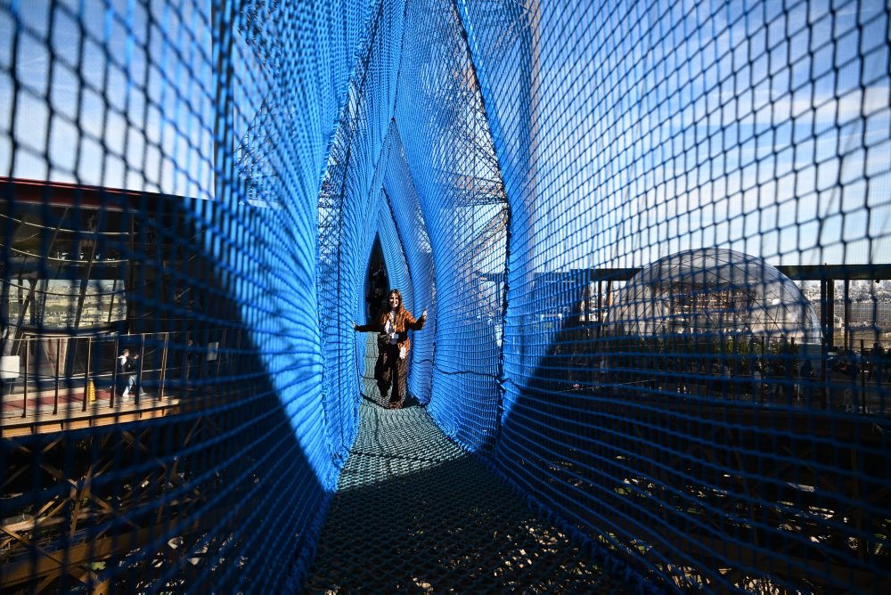 Visutý most na Eiffelovej veži 