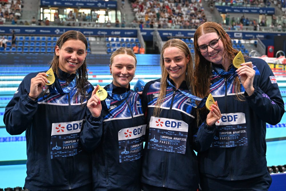 Na 4x200 m voľne triumfovali Britky v rekorde šampionátu