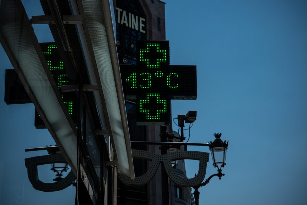 Horúčavy vo Francúzsku 