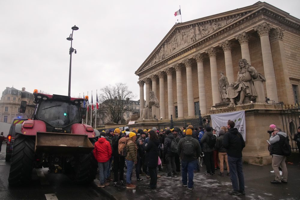 Protest farmárov vo Francúzsku 