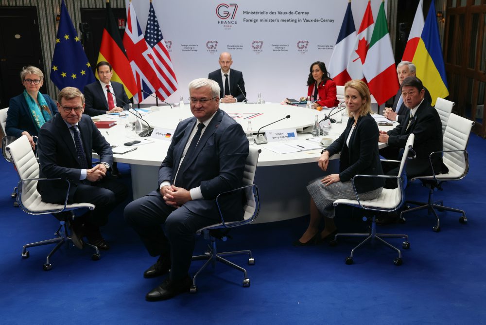 Stretnutie šéfov diplomacie G7